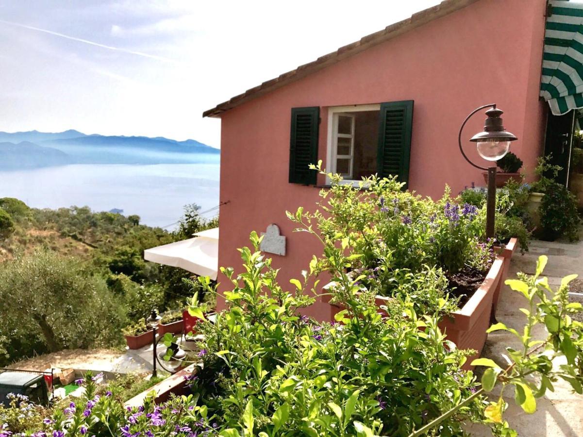 Вилла Agriturismo Terre Rosse Портофино Экстерьер фото